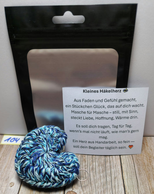 Schlüsselanhänger Herzchen Nr. 104