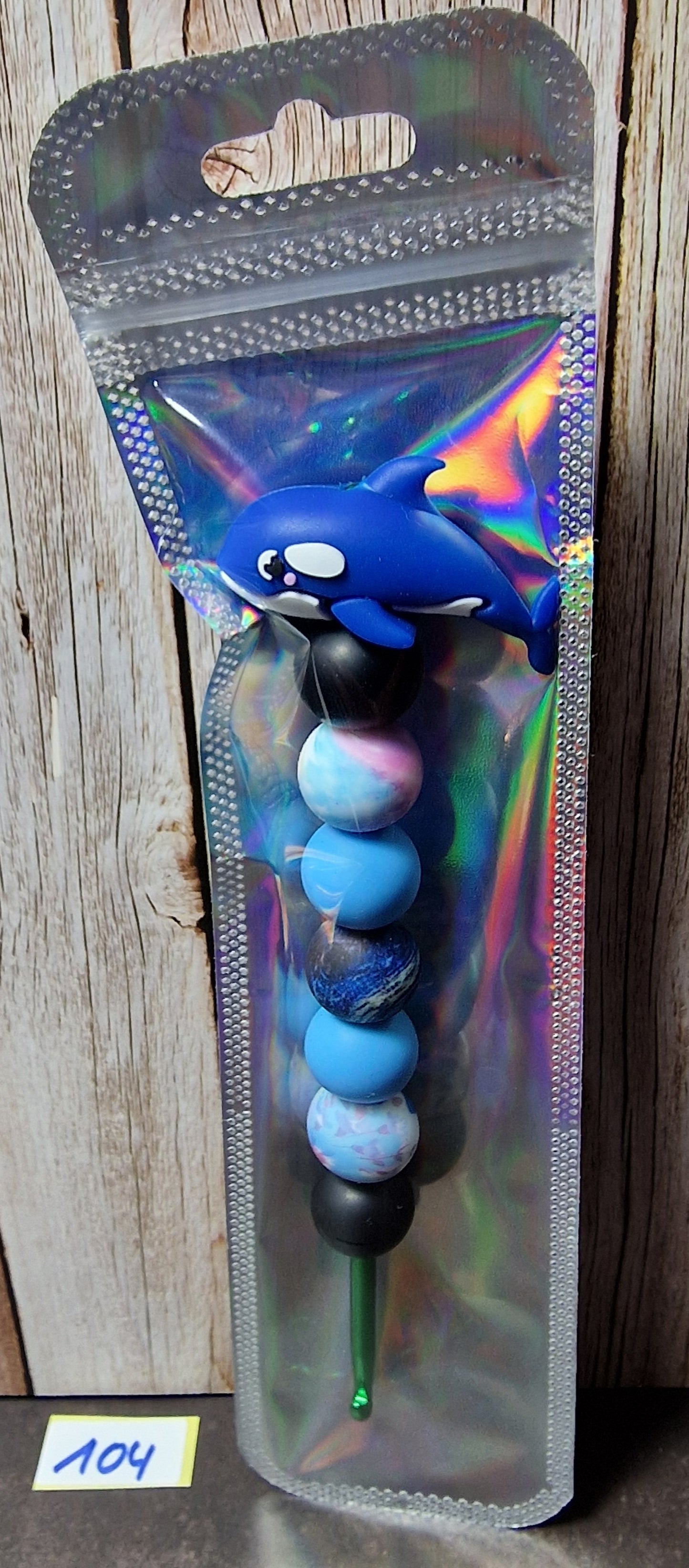 Ergonomische Häkelnadel Nr. 104 Nadelstärke 4 mm