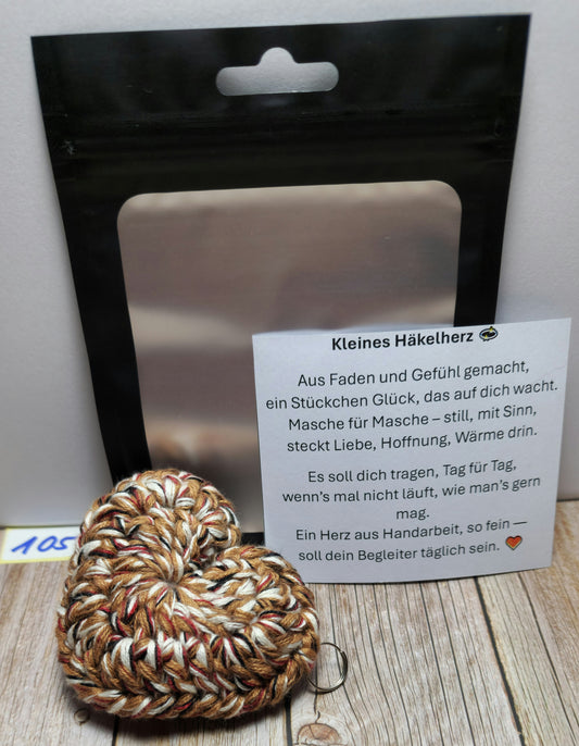 Schlüsselanhänger Herzchen Nr. 105