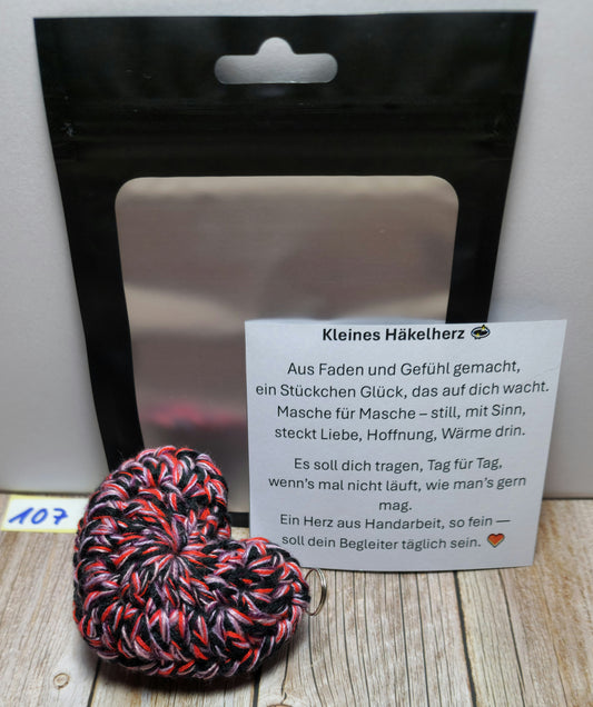 Schlüsselanhänger Herzchen Nr. 107