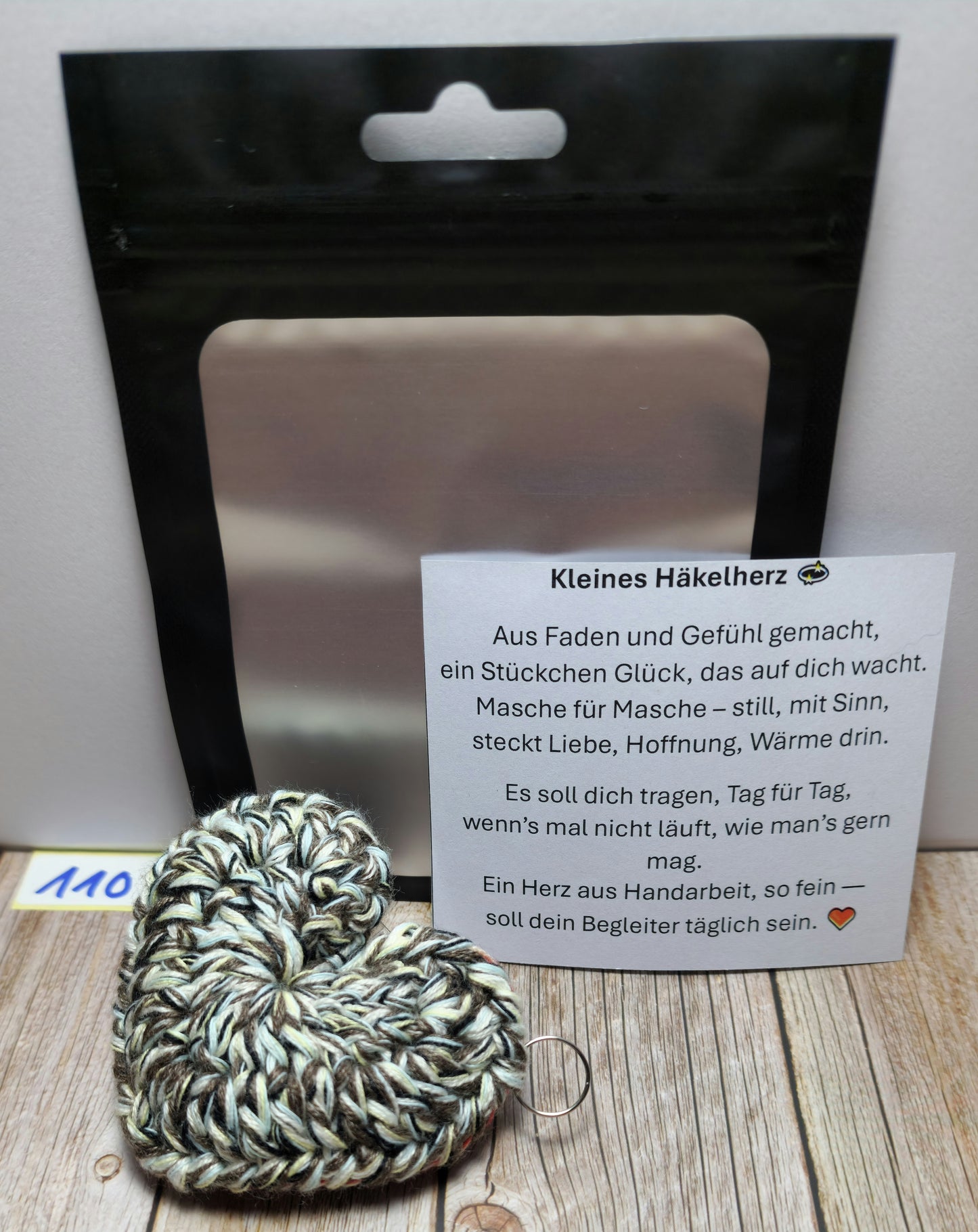 Schlüsselanhänger Herzchen Nr. 110