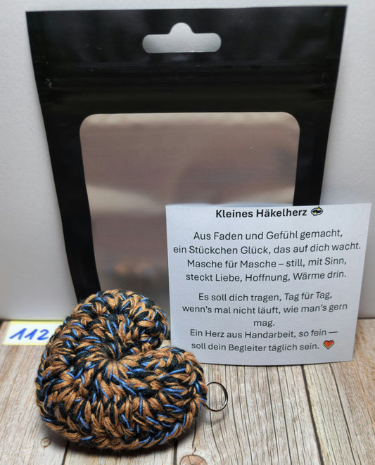 Schlüsselanhänger Herzchen Nr. 112