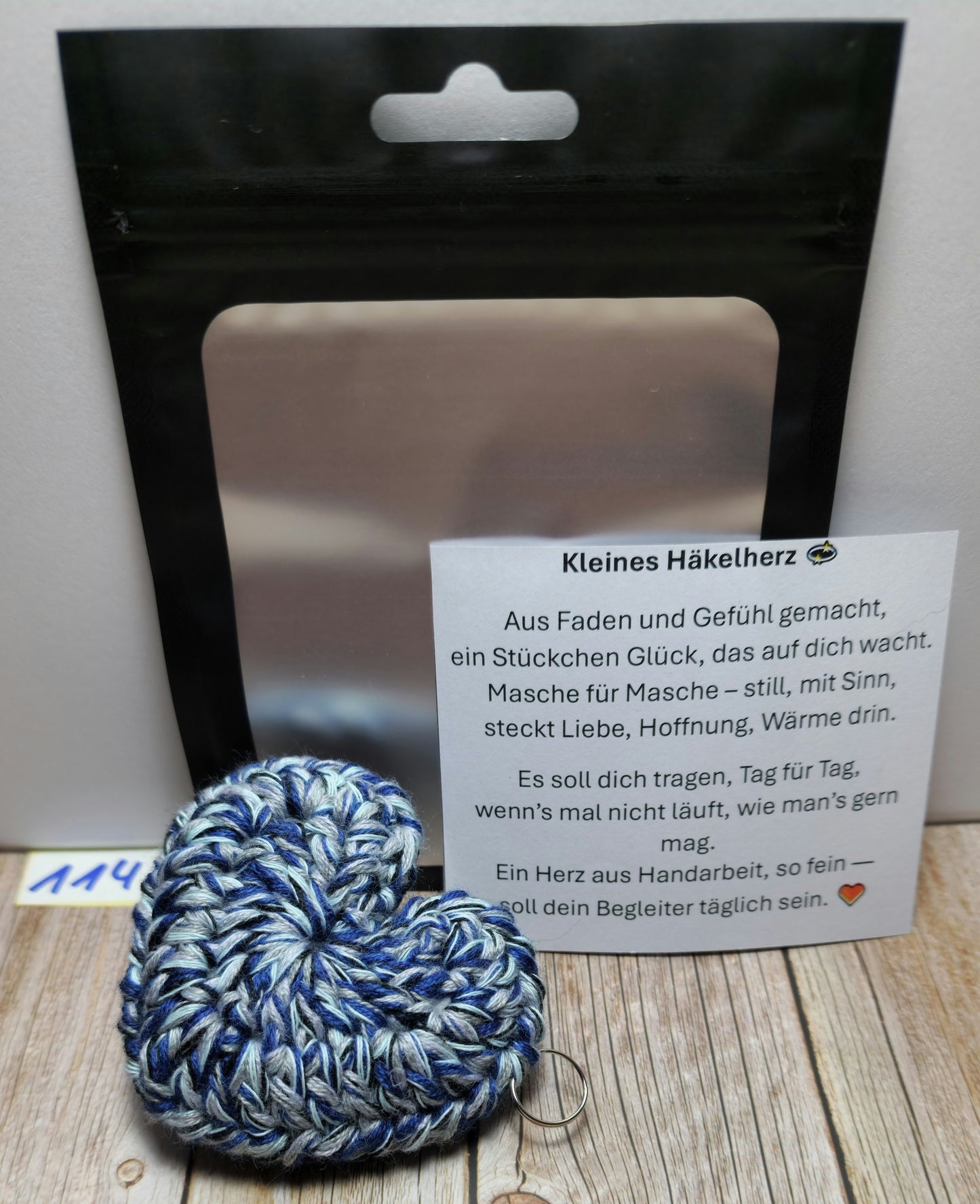 Schlüsselanhänger Herzchen Nr. 114