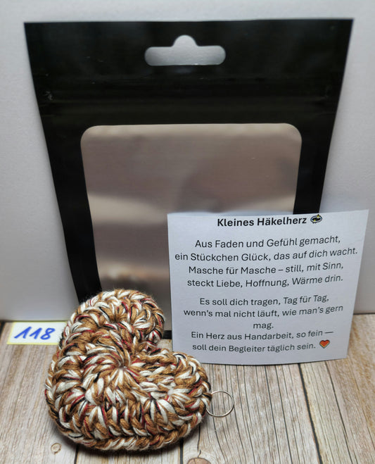 Schlüsselanhänger Herzchen Nr. 118