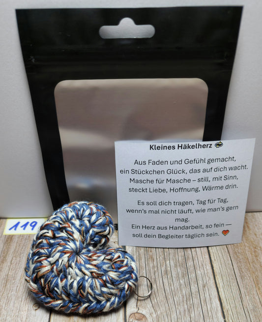 Schlüsselanhänger Herzchen Nr. 119