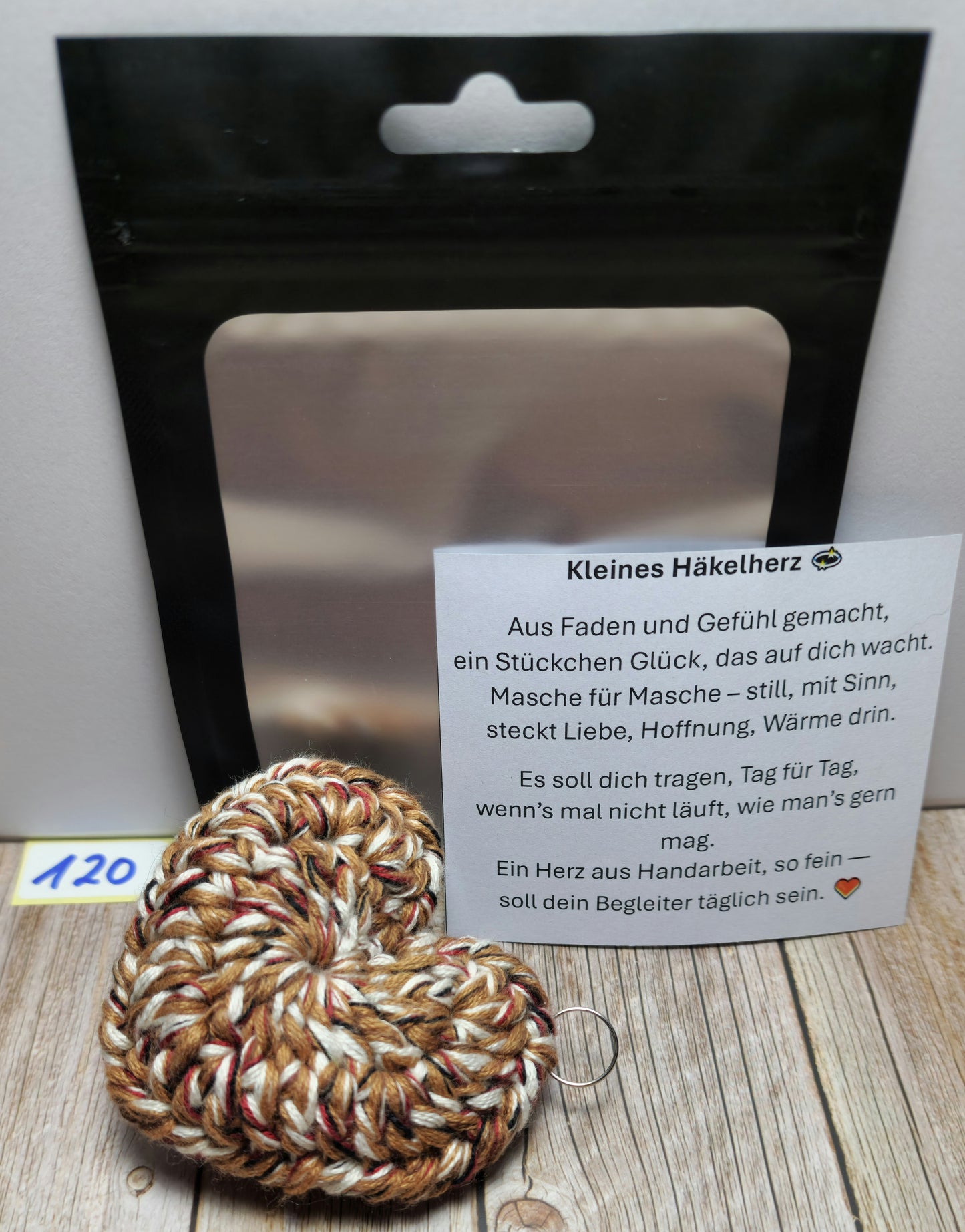 Schlüsselanhänger Herzchen Nr. 120