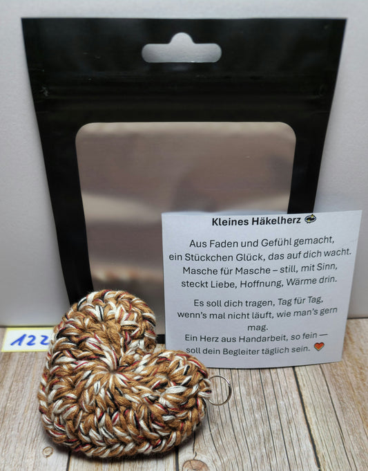 Schlüsselanhänger Herzchen Nr. 122