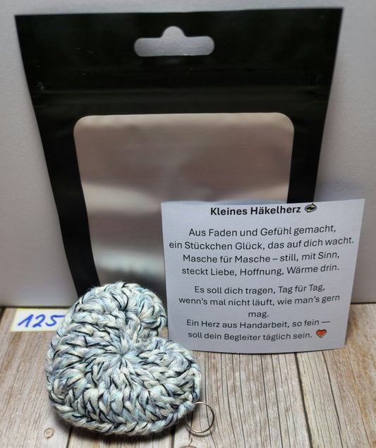 Schlüsselanhänger Herzchen Nr. 125