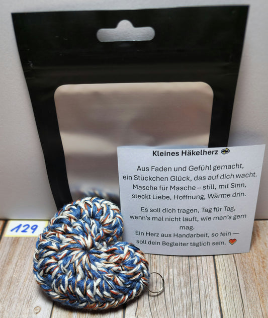 Schlüsselanhänger Herzchen Nr. 129