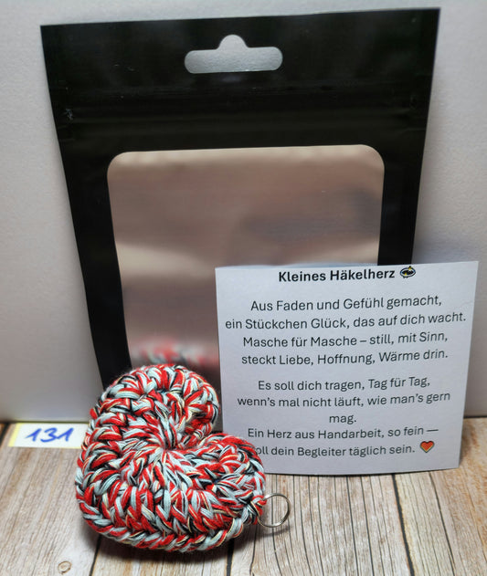 Schlüsselanhänger Herzchen Nr. 131