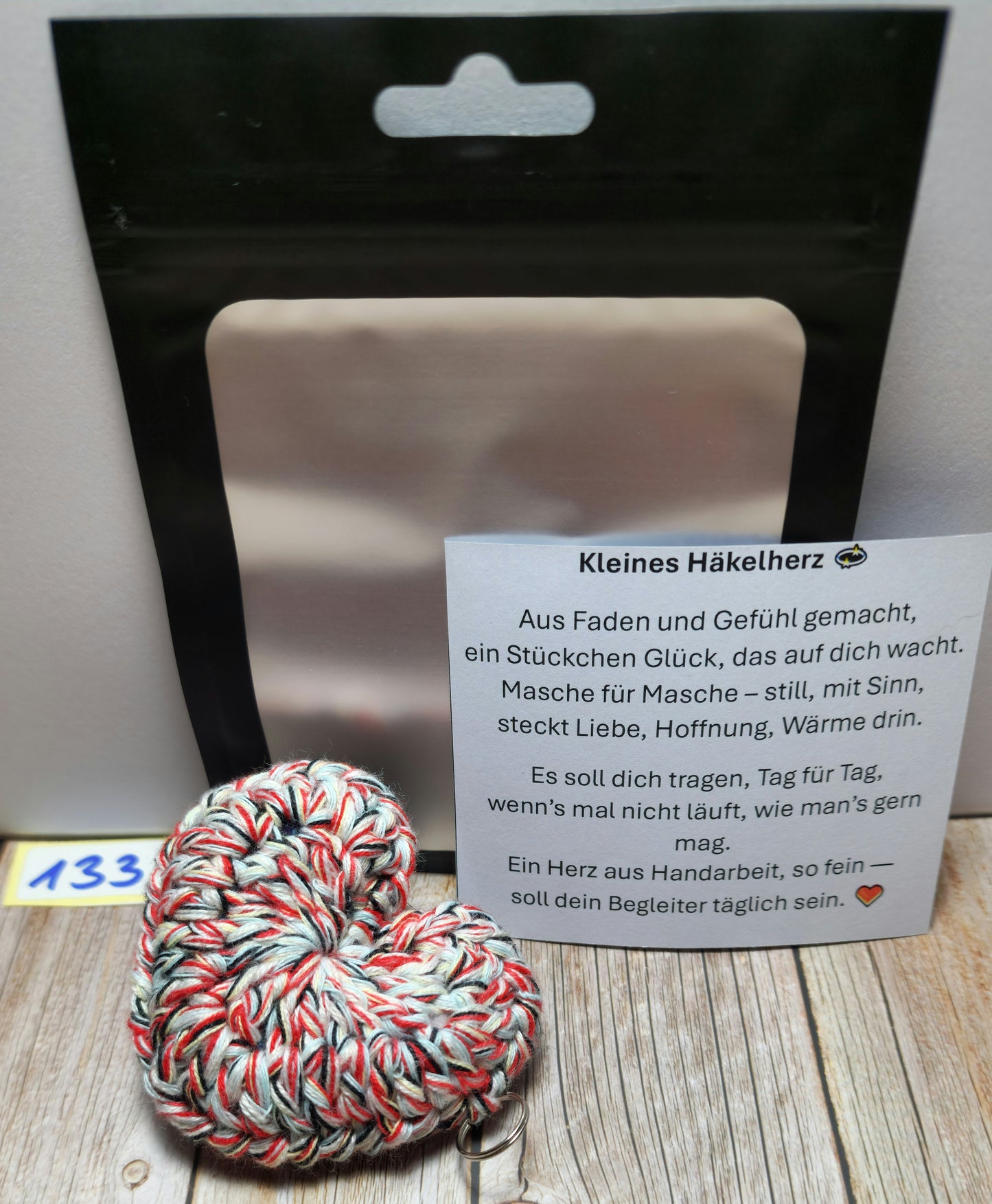 Schlüsselanhänger Herzchen Nr. 133