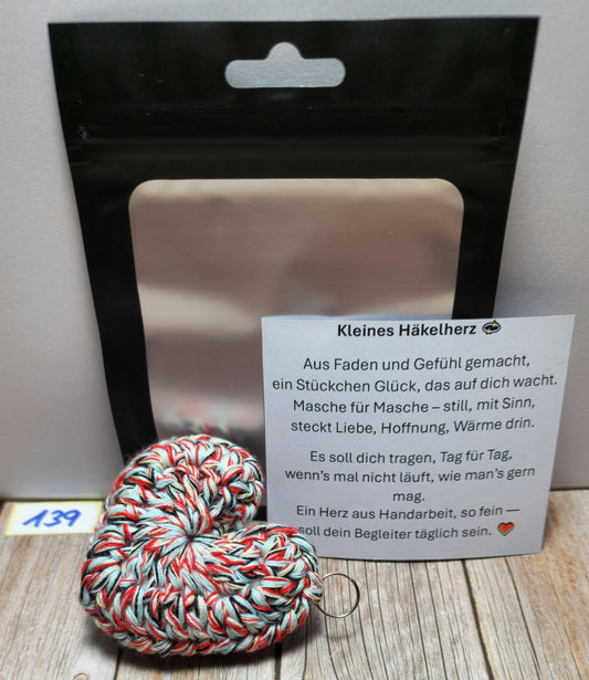 Schlüsselanhänger Herzchen Nr. 139