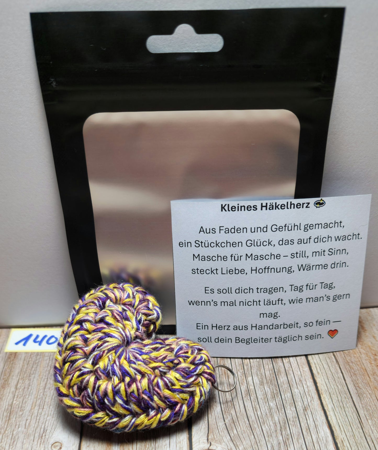 Schlüsselanhänger Herzchen Nr. 140