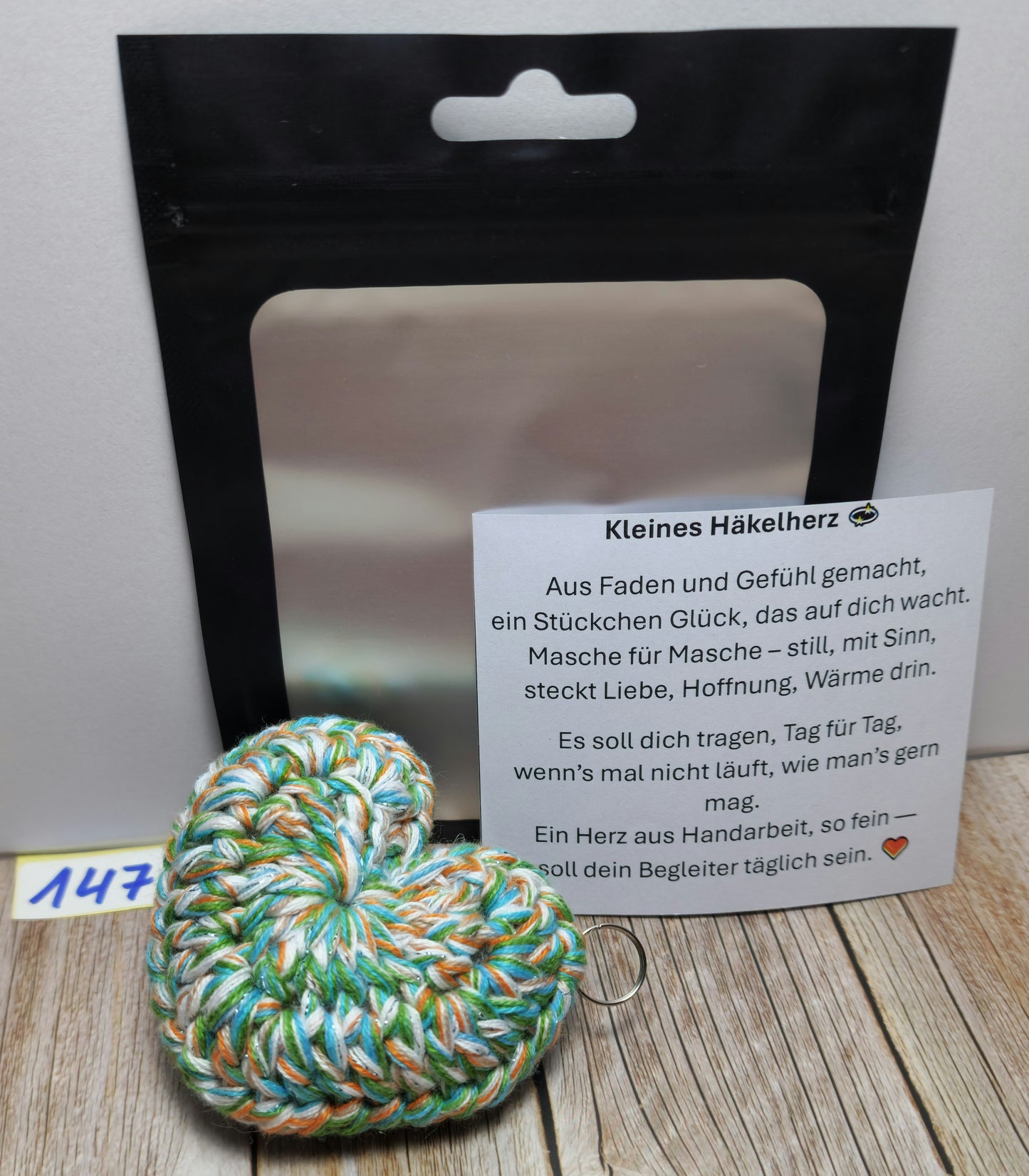 Schlüsselanhänger Herzchen Nr. 147