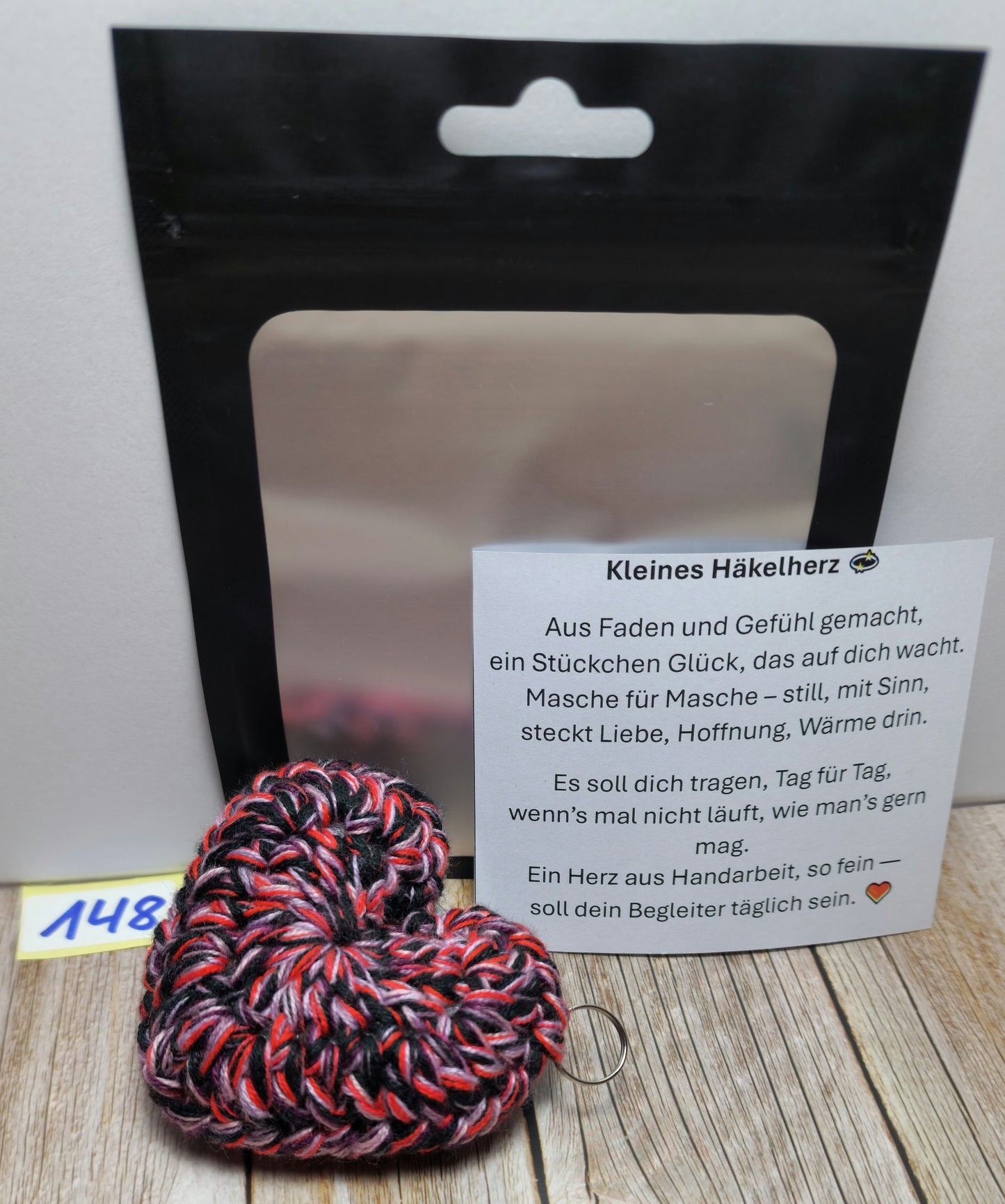 Schlüsselanhänger Herzchen Nr. 148