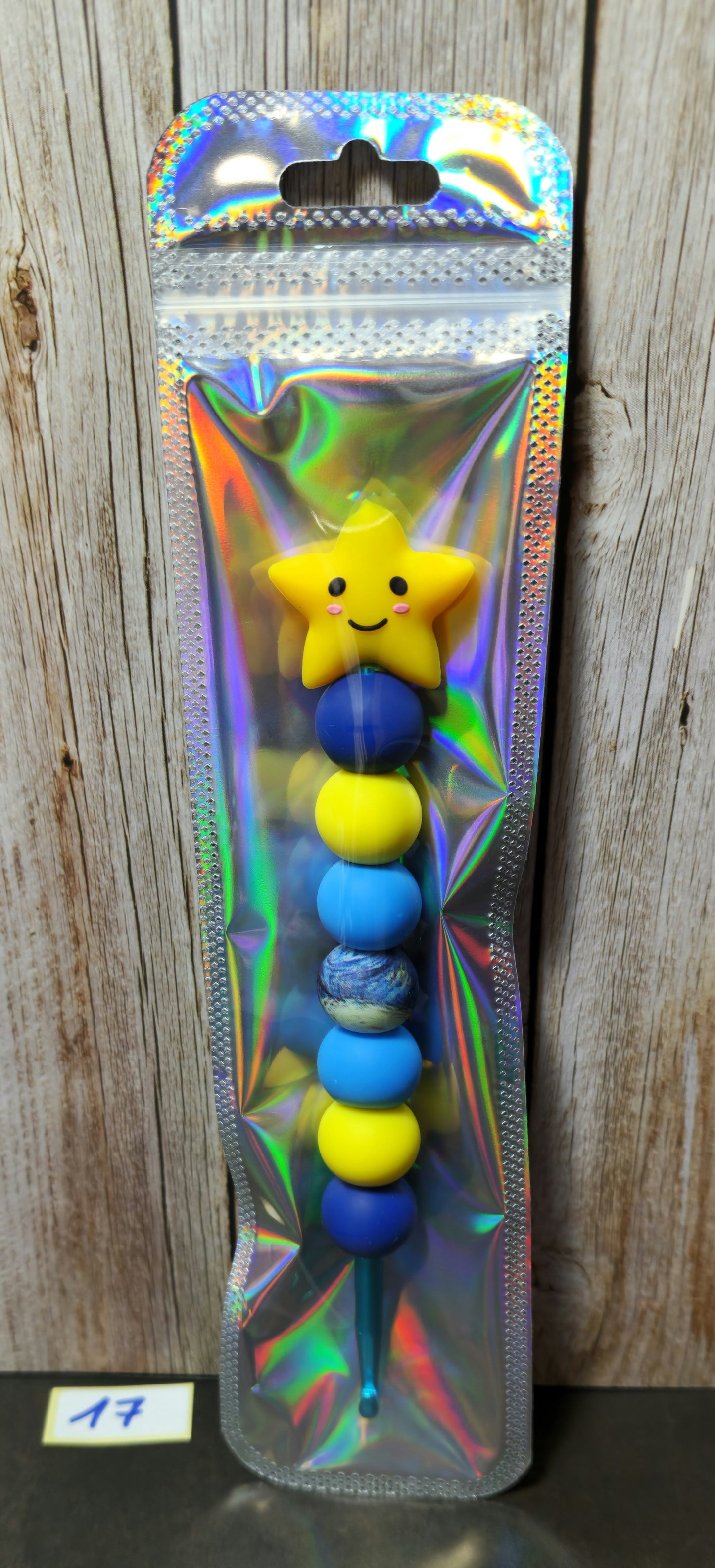 Ergonomische Häkelnadel Nr. 17 Nadelstärke 5 mm