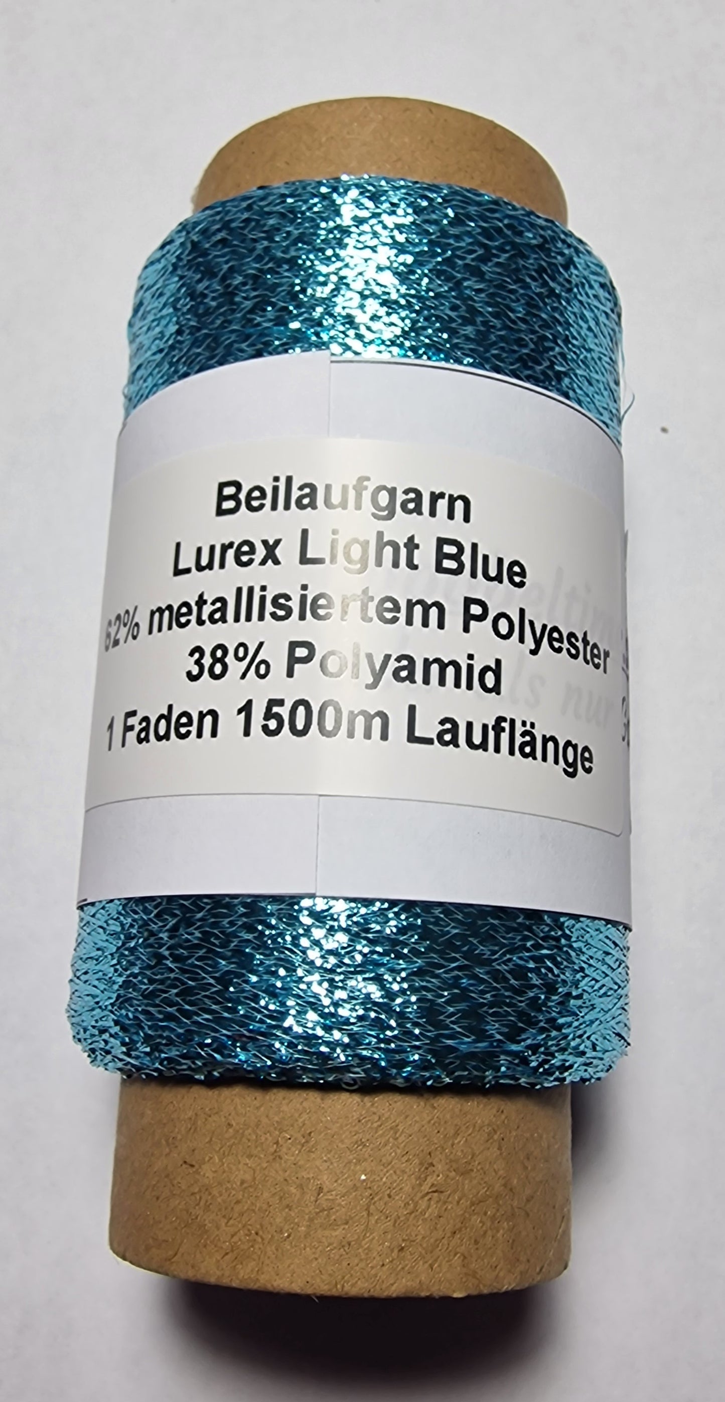 Sale Lurex Light Blue mit 1500 Meter 1 Fädig Polyester / Polyamid