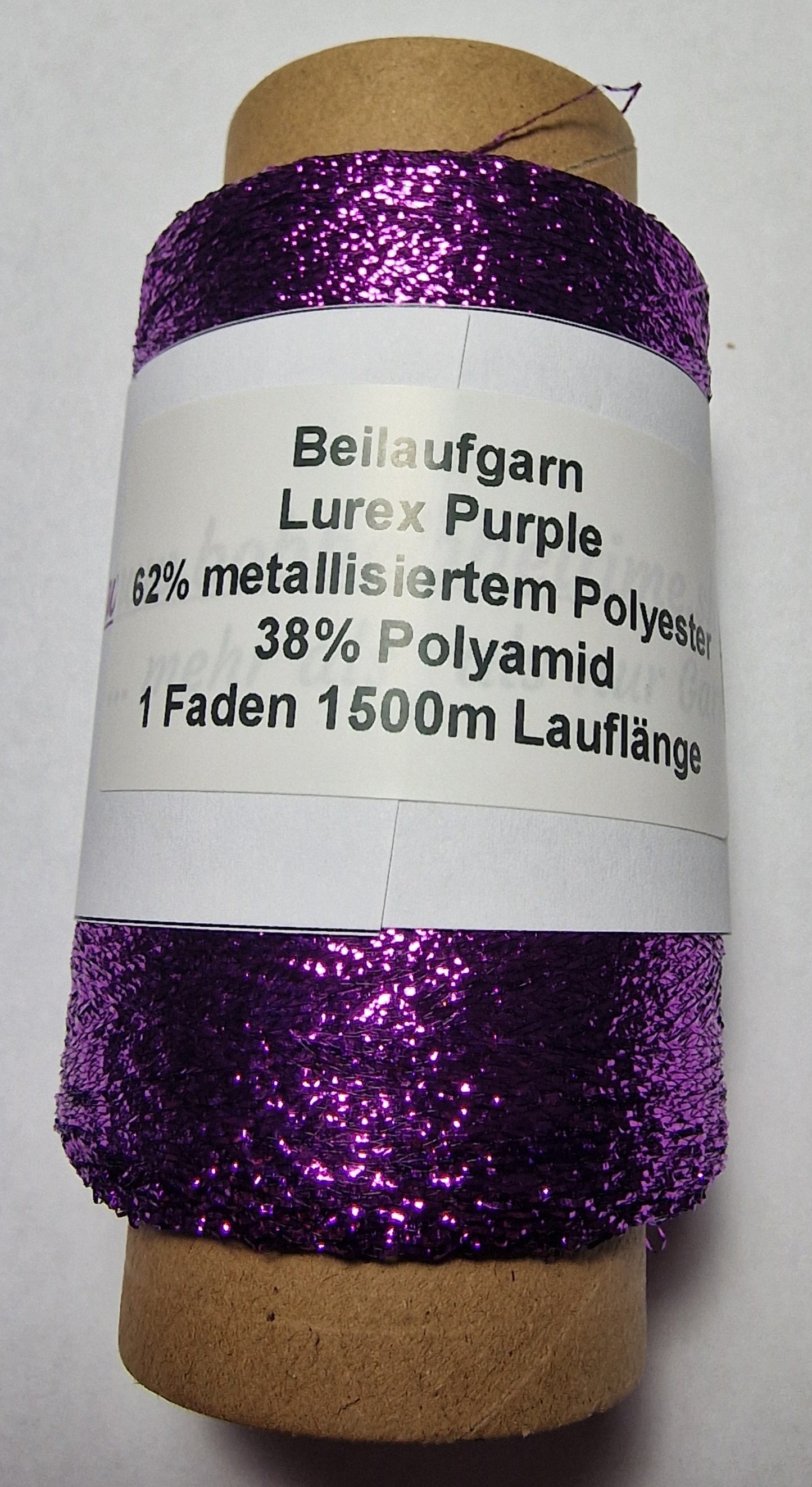 Sale Lurex Purple mit 1500 Meter 1 Fädig Polyester / Polyamid