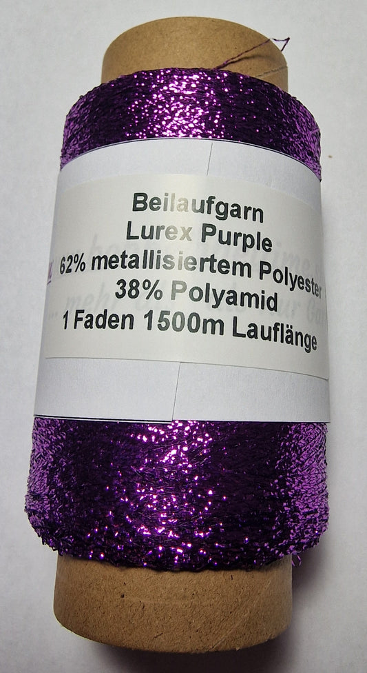 Sale Lurex Purple mit 1500 Meter 1 Fädig Polyester / Polyamid