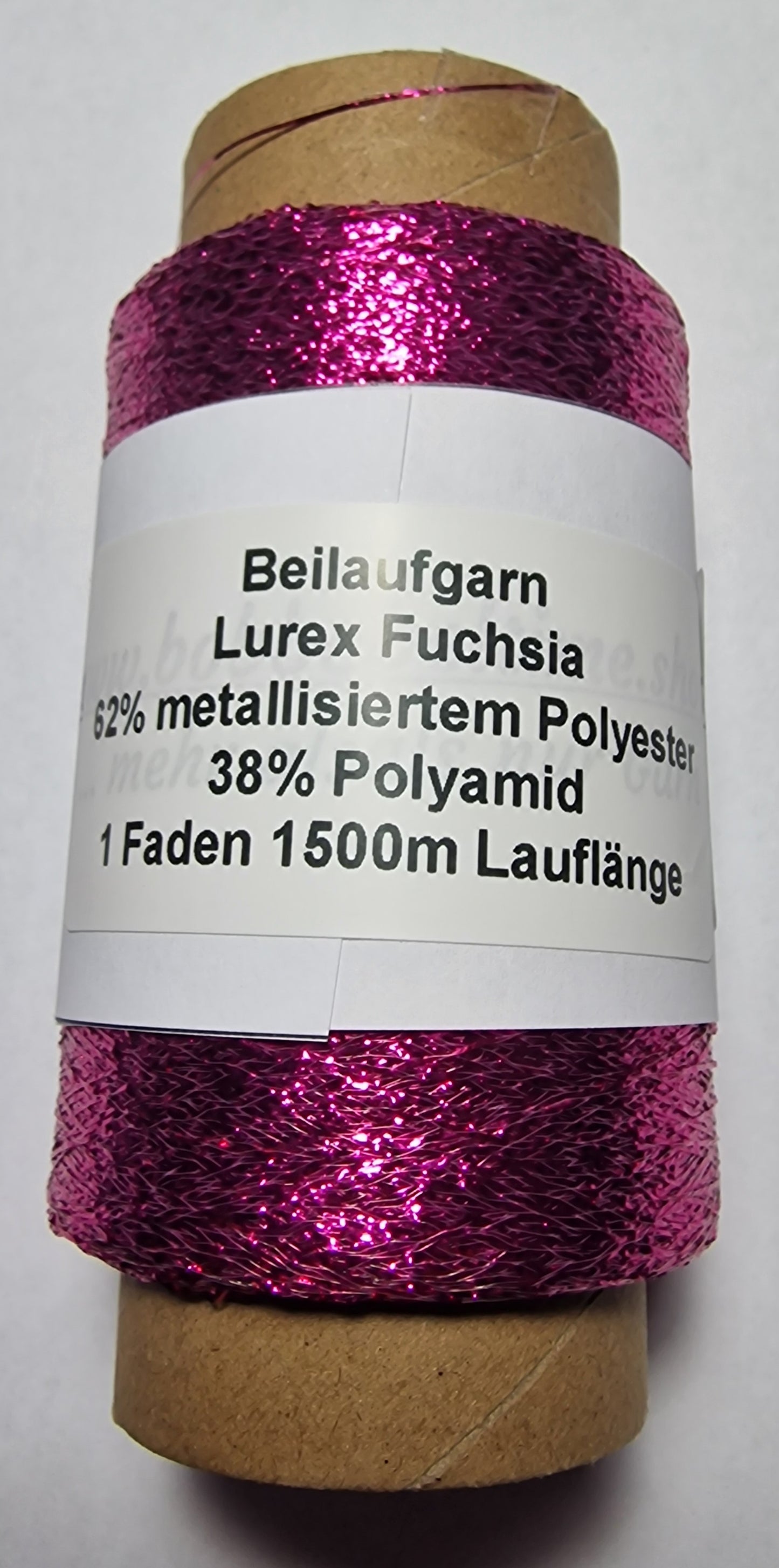 Sale Lurex Fuchsia mit 1500 Meter 1 Fädig Polyester / Polyamid