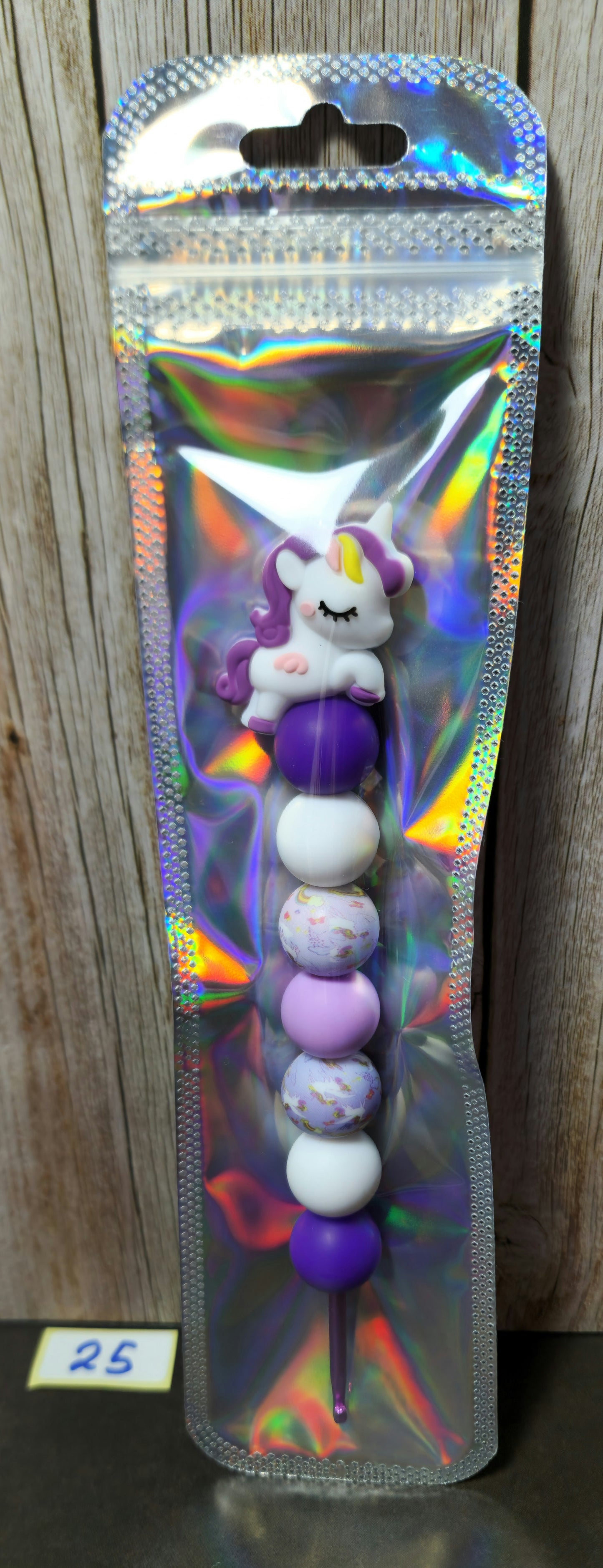 Ergonomische Häkelnadel Nr. 25 Nadelstärke 3 mm