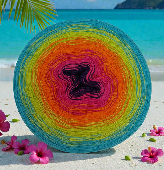 Bobbel mit Tuchwicklung 2200Meter 3Fädig