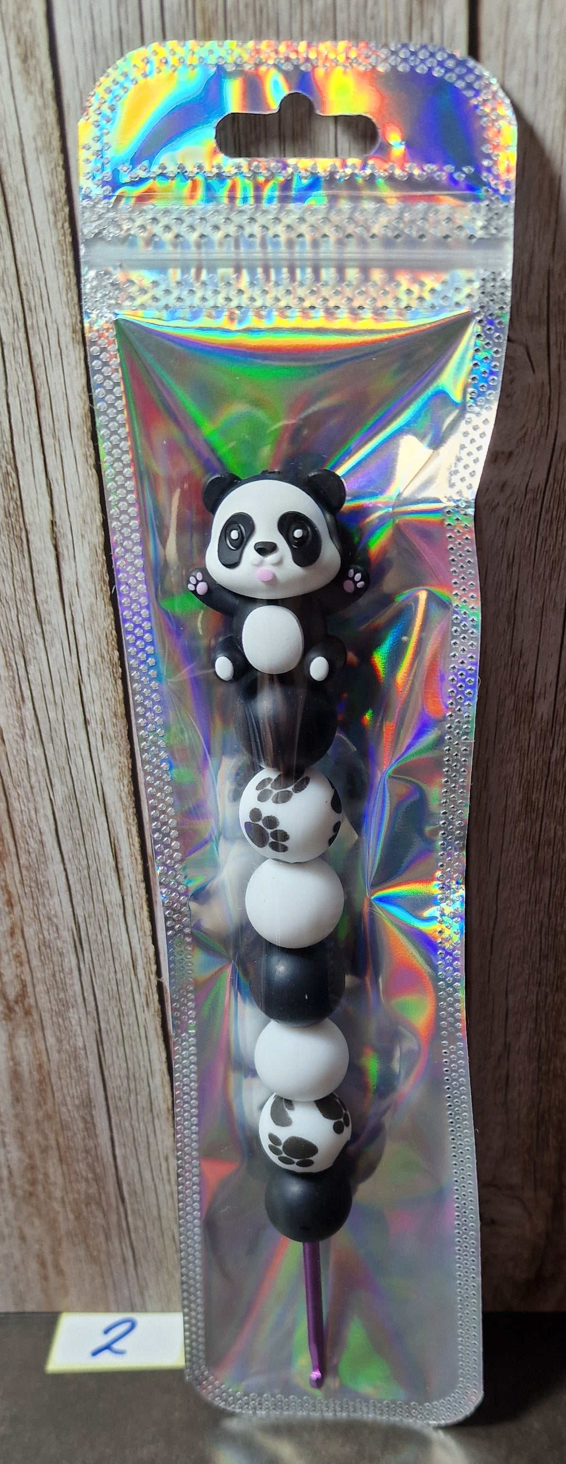 Ergonomische Häkelnadel Nr. 2 Nadelstärke 3 mm