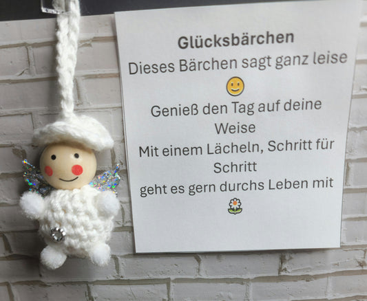 🍀 Gehäkelte Glücksbärchen – kleine Glücksbringer mit Herz 🍀