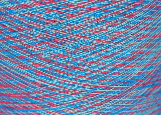 Regenbogengarn Blau Rot