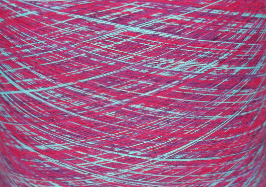 Regenbogengarn Pink Türkis