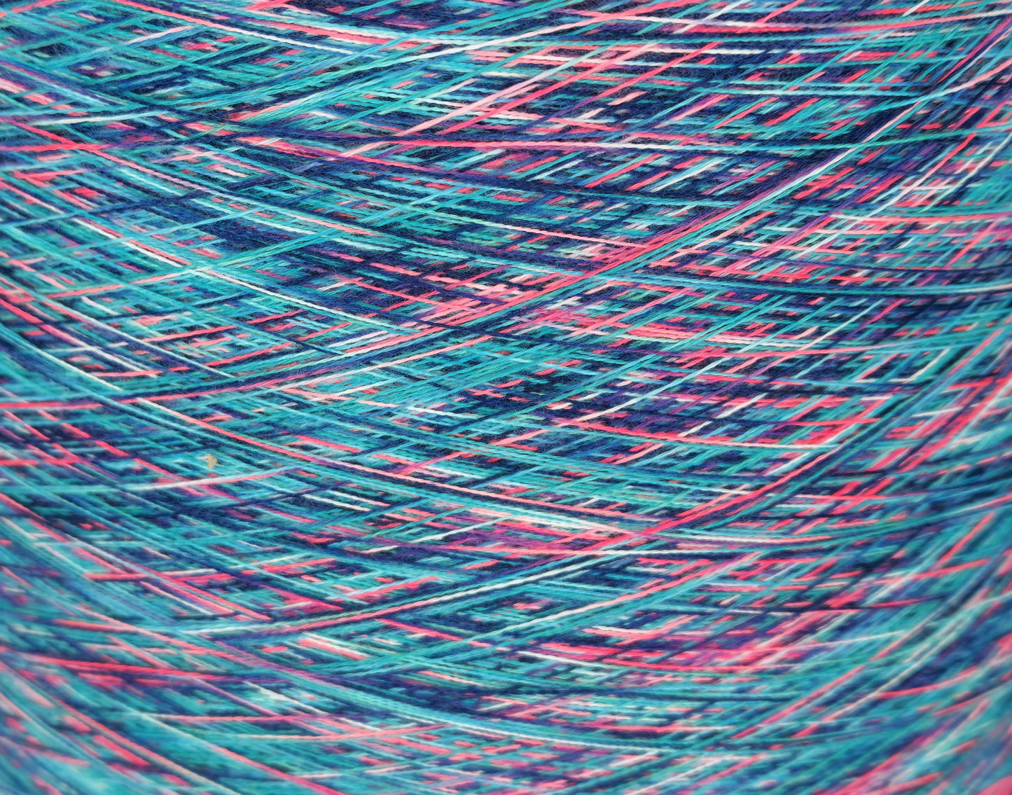 Regenbogengarn Türkis Pink